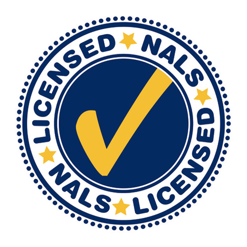 NALS Licenced logo